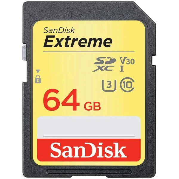 SanDisk Extreme SDXC 64GB - Pamäťové karty - Hlavný obrázok