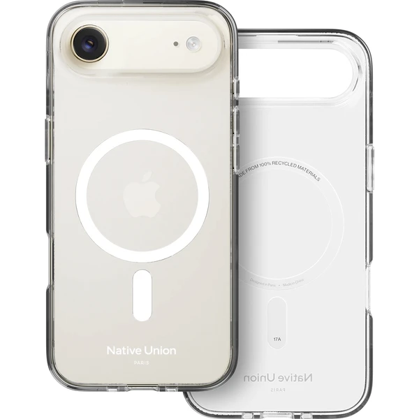 Native Union (RE)Clear MagSafe kryt z recyklovaného materiálu iPhone Air transparent - Puzdra - Hlavný obrázok