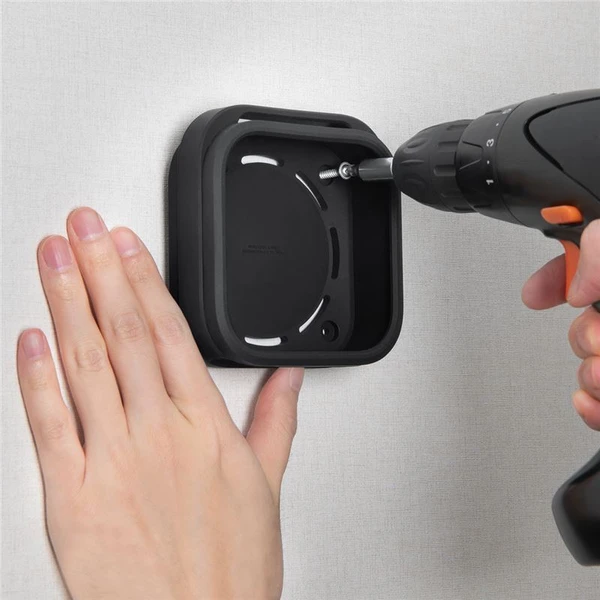 Spigen Silicone Fit Mount silikónový držiak pre Apple TV 4K 3th Gen (2022) čierny - Držiaky - Obrázok 0839c9e59f5343c28221b831cd96d653