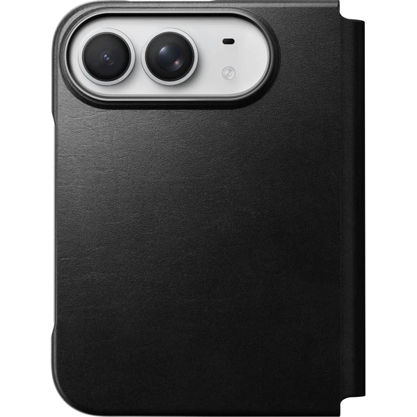 Nomad Traditional Leather Folio (Horween) MagSafe kožené puzdro iPhone Duo čierne - Puzdra - Obrázok 084c77d85fcd40a1840a4bc1bf06306b