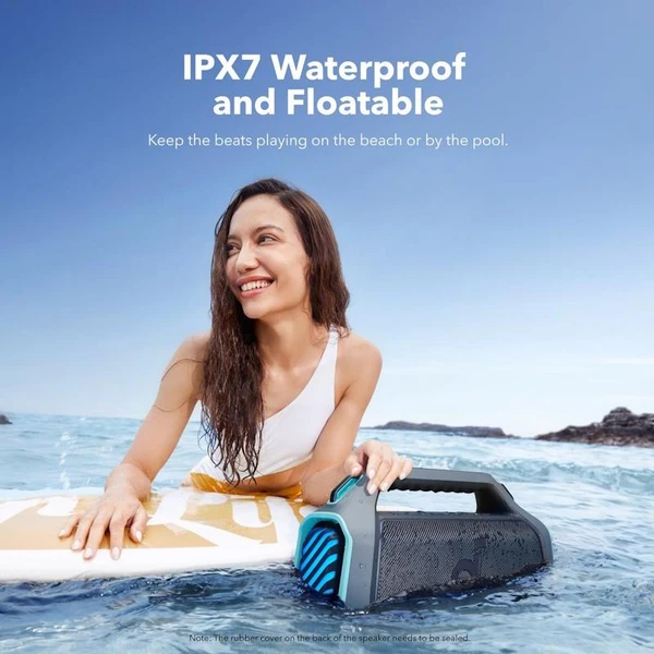 Anker Soundcore Boom 2 Plus bezdrôtový reproduktor modrý - Reproduktory - Obrázok 08533959fb3e4033bdf7b3c4d3401f0c