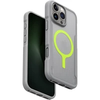 UNIQ Combat Active MagClick kryt s MagSafe iPhone 16 Pro Max sivý - Puzdra