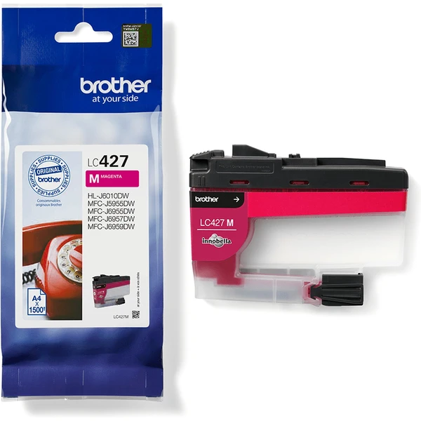 Brother LC427M atrament purpurový - Tonery - Obrázok 085E000O01