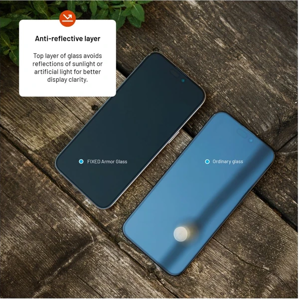 FIXED Armor 2,5D sklo s Anti-dust a AR vrstvou Samsung Galaxy S26 čierne - Ochranné fólie a sklo - Obrázok 085c49b1082e4b8383a4a28df4572f00