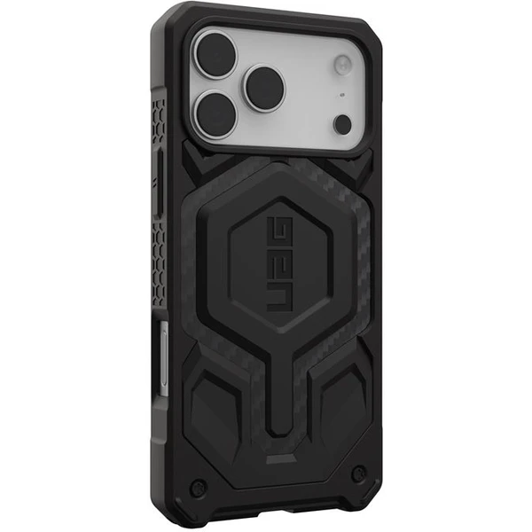 UAG Monarch Pro MagSafe Carbon Fiber kryt iPhone 17 Pro Max čierny - Puzdra - Obrázok 0860696135ed4181885b9c21a0090bf8