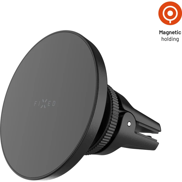 FIXED MagCircle magnetický držiak do ventilačky s podporou MagSafe čierny - Držiaky - Hlavný obrázok