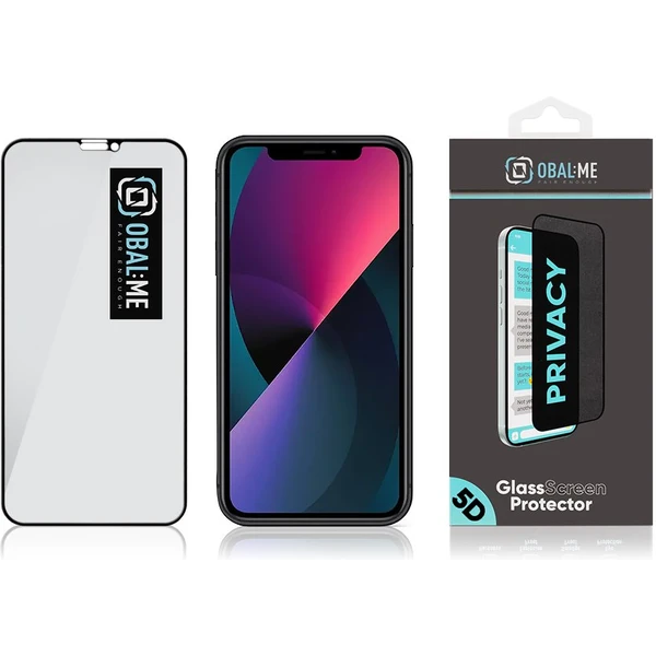 OBAL:ME Privacy 5D tvrdené sklo Apple iPhone 11/XR čierne - Ochranné fólie a sklo - Obrázok 086611050a3441c3bdccd9c1cb54a7a3