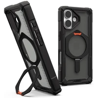 UAG Plasma XTE Magsafe kryt iPhone 17 čierny/oranžový - Puzdra