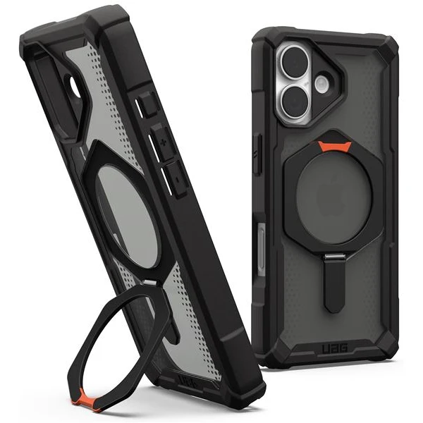 UAG Plasma XTE Magsafe kryt iPhone 17 čierny/oranžový - Puzdra - Hlavný obrázok