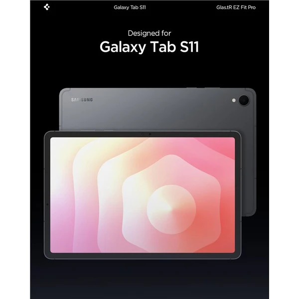 Spigen Glass tR EZ Fit Pro sklo Samsung Galaxy Tab S11 číre (1 ks) - Ochranné fólie a sklo - Obrázok 0879cb69f30e4bf292fb721f26103ea5