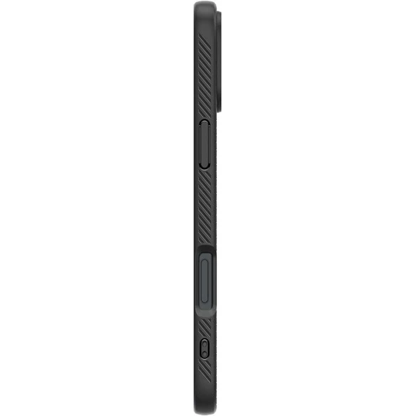 Spigen Liquid Air kryt iPhone 16 matte black - Puzdra - Obrázok 0879d5223ae74e609f1d0c423a70dd32