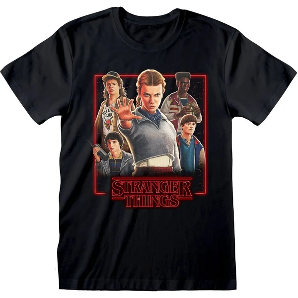 Tričko Stranger Things - Characters in Glowing Box L - Tričká - Hlavný obrázok