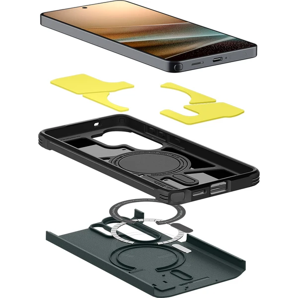 Spigen Tough Armor MagSafe kryt Samsung Galaxy S26 Ultra zelený - Puzdra - Obrázok 088a4059d76247cead22a6178e72f3ae