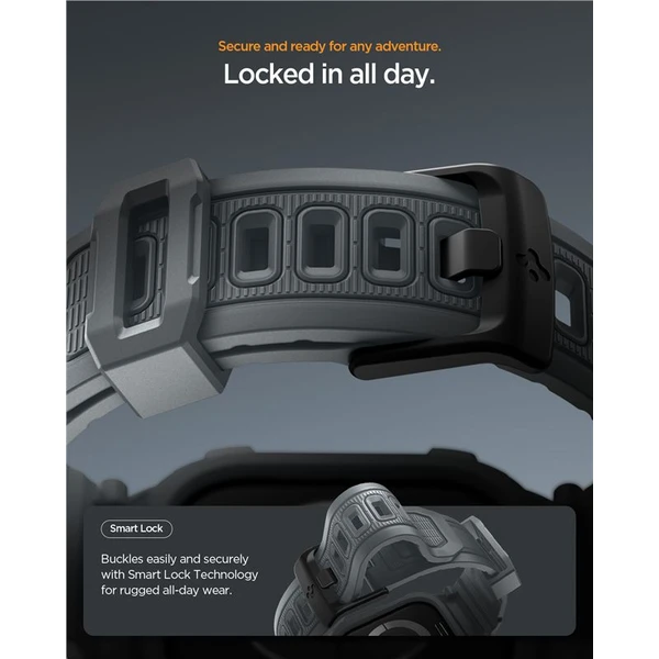 Spigen Rugged Armor Pro 2 puzdro Apple Watch 11 (46mm) dark gray - Puzdra - Obrázok 088e44a9819f40338b767a30c1599549