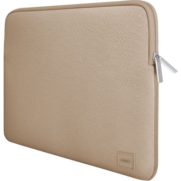 UNIQ Cyprus neoprénové sleeve púzdro pre notebooky do 14” béžové