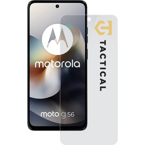 Tactical Glass Shield 2.5D sklo pre Motorola G56 číre - Ochranné fólie a sklo - Hlavný obrázok
