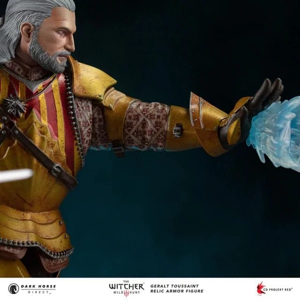 Soška Dark Horse Witcher 3: Wild Hunt - Geralt Toussaint Relic Armor 24 cm - Sochy a sošky - Obrázok 08C8000N01