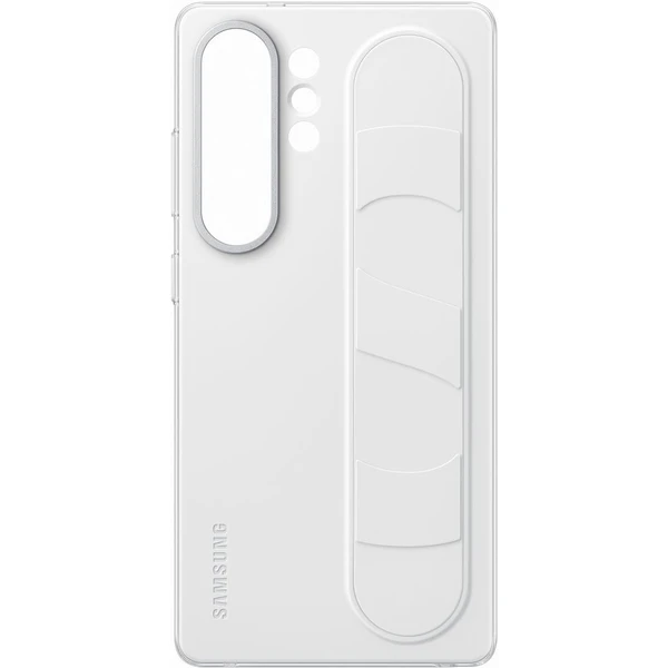 Samsung Standing Grip Case kryt s pútkom Galaxy S25 Ultra biely - Puzdra - Obrázok 08CC000J01