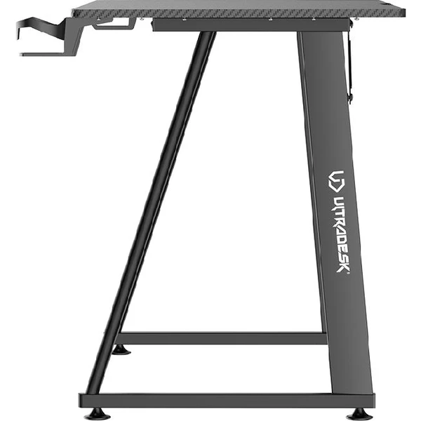 ULTRADESK ENTER V2 kompaktný herný stôl 100x60 cm čierny - Stoly - Obrázok 08QXF00101