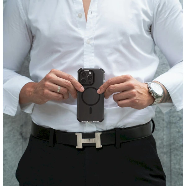 Cubenest MagPro Strong Guard kryt iPhone 15 Pre čierny - Puzdra - Obrázok 08S8000J01