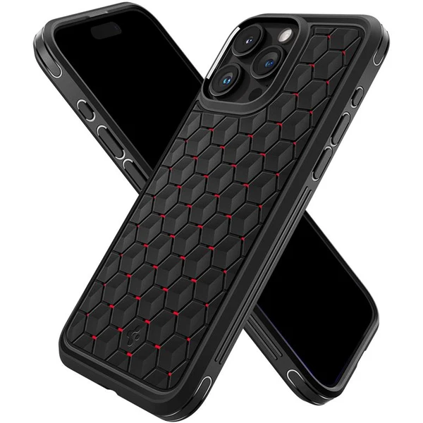 Spigen Cryo Armor kryt iPhone 15 Pro Max červený - Puzdra - Obrázok 08X8000601