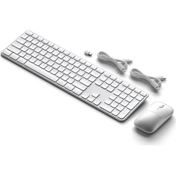 Satechi Slim CEX3 Wireless Combo (Keyboard and Mouse) - US English - Silver - Klávesnicové sety - Obrázok 08a2aee1eb00422cbbd0b21c34d1b5fb