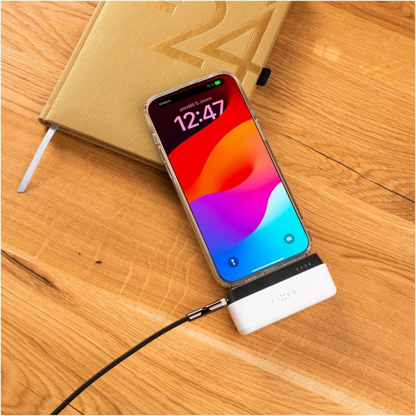 FIXED Zen 5 Plug-in PowerBank (PD) 20W, 5000 mAh biela - Powerbanky - Obrázok 08acaa6d2b444891bc0eb649c6a1ca90