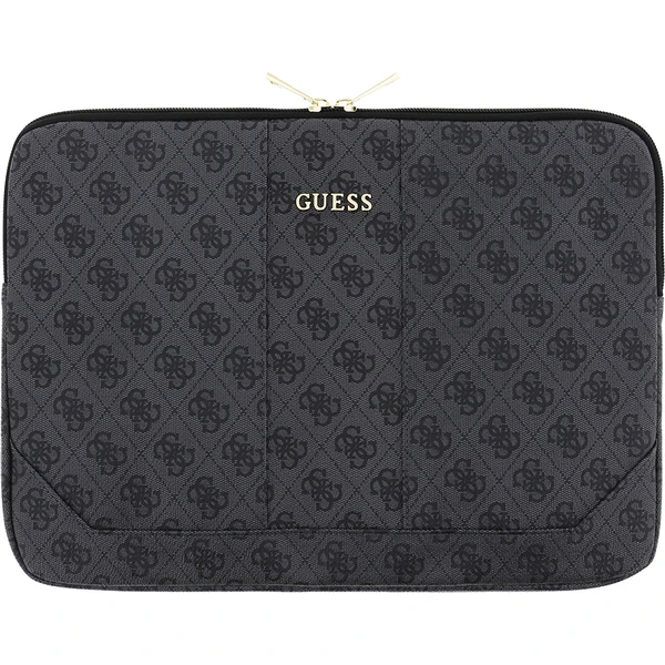Guess PU Leather 4G obal pre notebook 13" sivý - Puzdra - Hlavný obrázok