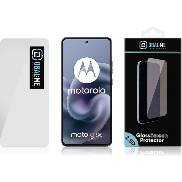 OBAL:ME 2.5D Tvrdené Sklo pre Motorola G86/G86 Power číre - Ochranné fólie a sklo - Obrázok 08da6bff77054eeab3a586c63d92292a