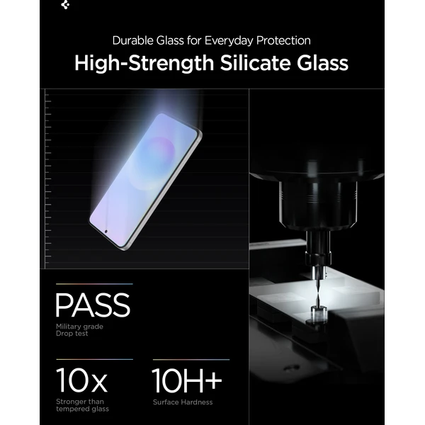 Spigen Glass tR EZ Fit Pro sklo Samsung Galaxy A57 5G (2 ks) - Ochranné fólie a sklo - Obrázok 08de56cdb9c84b59b30b861460fa3501