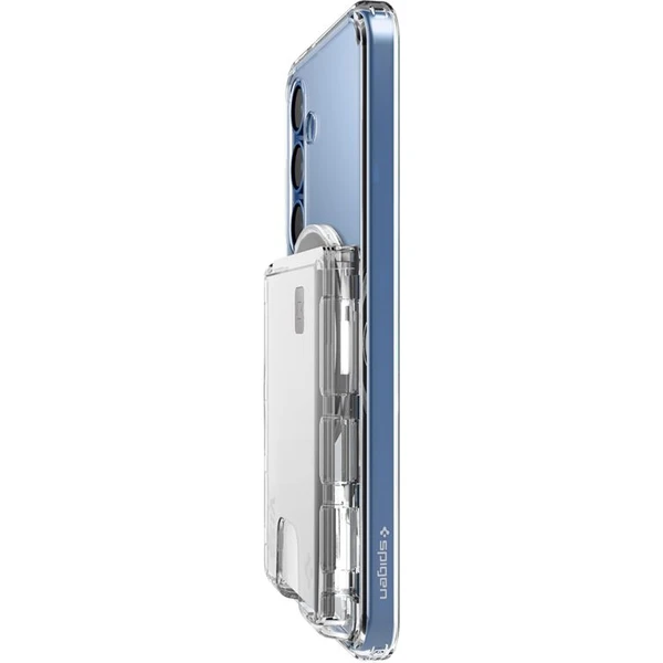 Spigen Ultra Hybrid Wallet MagSafe+ peňaženka Samsung Galaxy S25 Series číra - Peňaženky - Obrázok 08ea999641b84df897da50b3d2ba3fdc
