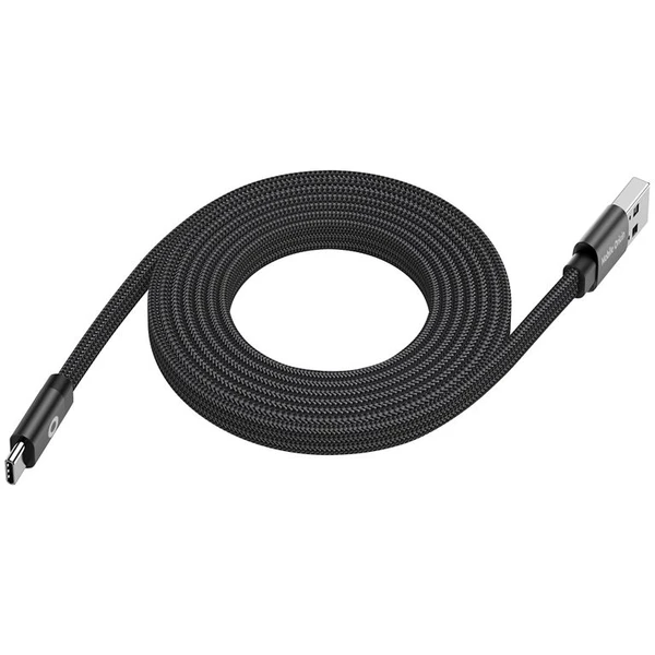 Mobile Origin Magnetic Flat Patented Original Cable USB-A to USB-C 1m, black - Káble - Obrázok 08ec39ac2bb44be990ad75155aafa0fd