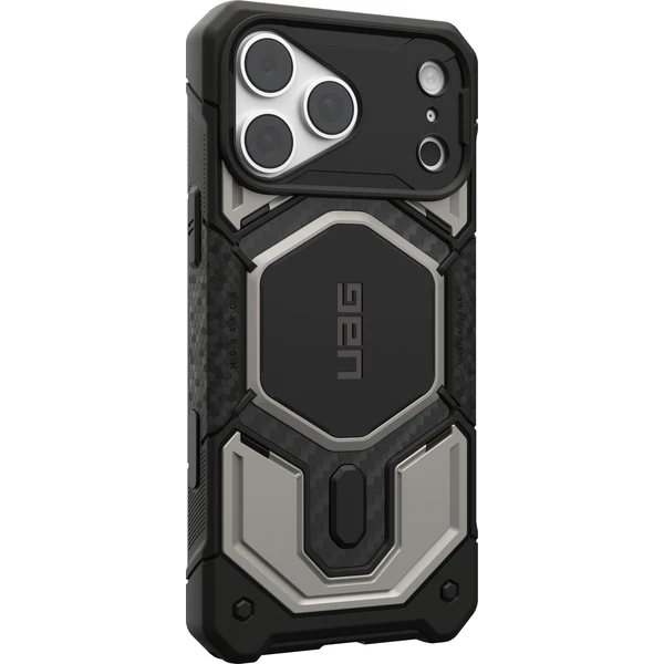 UAG Monarch Pro MagSafe, titán - iPhone 2026 Pro Max/17 Pro Max - Puzdra - Obrázok 08f7b2b11de2451ca36f8b2841c25ee5