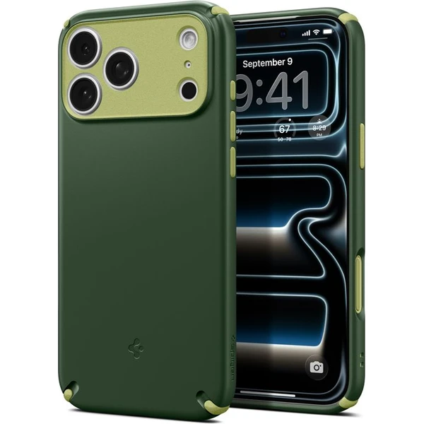 Spigen Nano Pop Hybrid MagSafe kryt iPhone 17 Pro avo zelený - Puzdra - Obrázok 0909a45779ca44c691717bbb381f4438