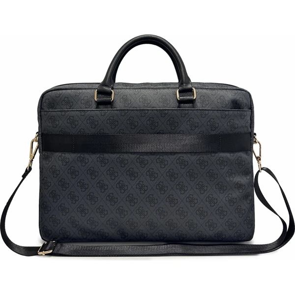 Guess PU 4G Stripe Metal Logo taška na notebook 16" černá - Puzdra - Obrázok 090d694f319042a8af1e665e1efeb8b0