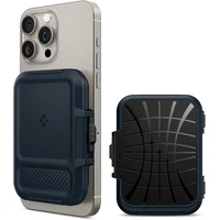 Spigen Lock Fit MagSafe Wallet peňaženka tmavo modrá - Peňaženky