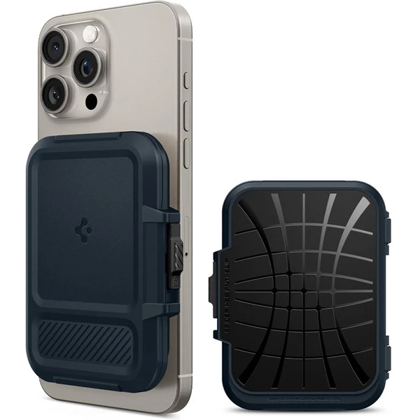 Spigen Lock Fit MagSafe Wallet peňaženka tmavo modrá - Peňaženky - Hlavný obrázok