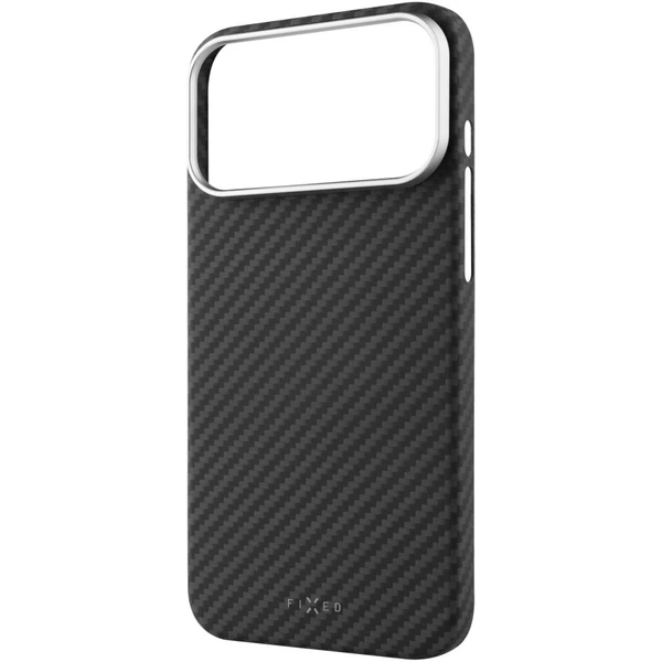 FIXED MagVelar kryt s MagSafe Apple iPhone 17 Pro Max čierny - Puzdra - Hlavný obrázok