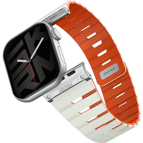 SKINARMA Gemini magnetický remienok Apple Watch 42/41/40mm mentolový - Remienky - Hlavný obrázok