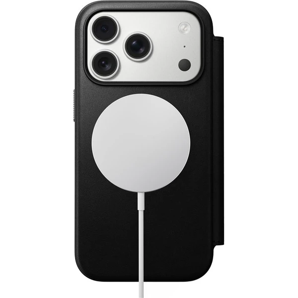 Nomad Modern Leather Folio MagSafe kožené púzdro iPhone 17 Pro Black - Puzdra - Obrázok 092c031b3b9541da8b3523442700680d