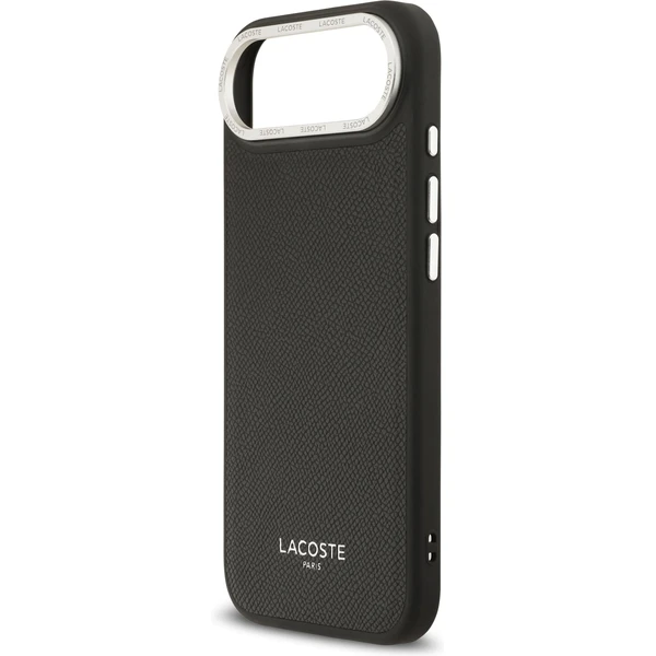 Lacoste PU Leather Champs Elysees MagSafe kryt iPhone Air čierny - Puzdra - Obrázok 09305a5652764837bd4e2c81f8c8823b