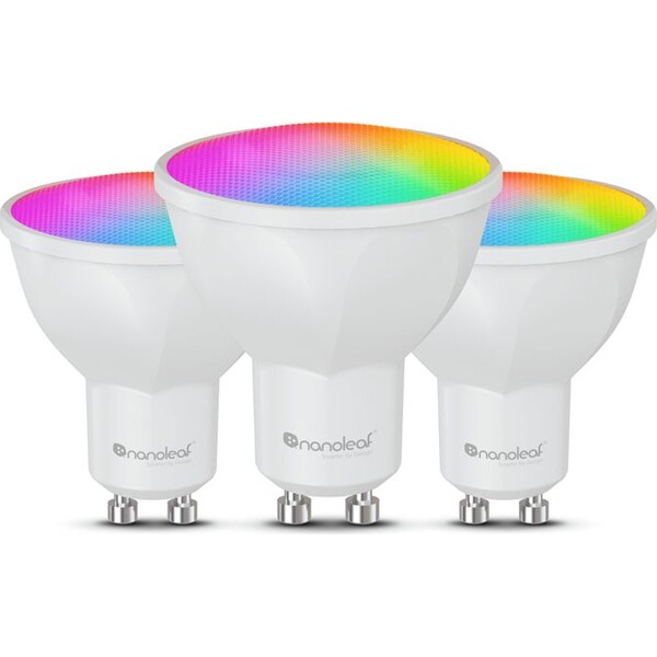 E-shop Nanoleaf Essentials Matter Wi-Fi GU10 Smart žiarovka 3 balenie