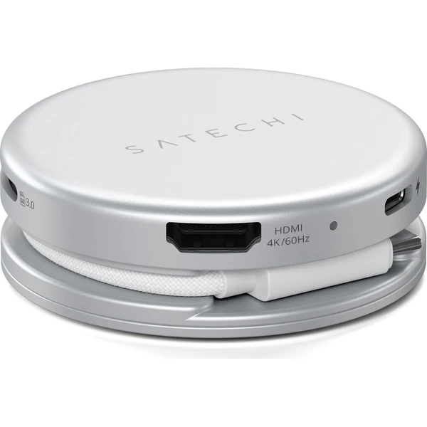 Satechi OntheGo 5-v-1 Multiport Adapter (1x HDMI 4K 60Hz, 1x USB-C až 5 Gbps, 1x USB-A 3.0 až - USB huby - Obrázok 094f8a2569894b4dadf9cd52afecef0a