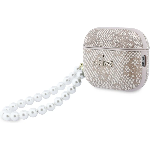 Guess PU 4G Classic Logo Pearl Strap púzdro AirPods Pro 3 ružové - Puzdra - Obrázok 0952183069f14100b7fc1b7b0b20dfe9