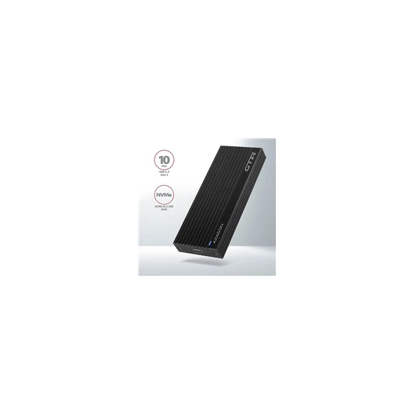 AXAGON externý box pre M.2 NVMe SSD kovový USB-C 3.2 - Externé boxy - Obrázok 0960700301
