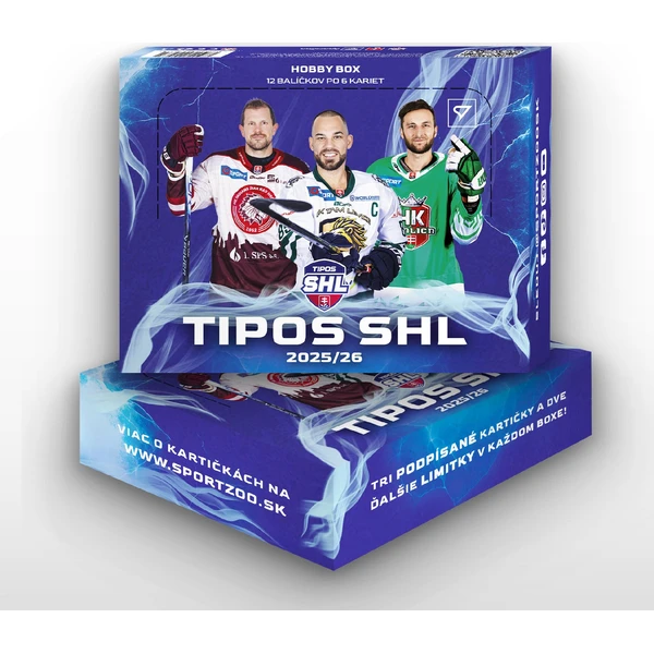 Hokejové karty SportZoo Tipos SHL 2025/26 Hobby Box - Hokejové karty - Obrázok 096R000K01