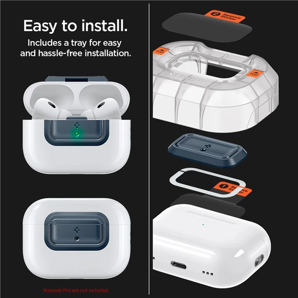 Spigen Lock Fit M puzdro AirPods Pro (2nd/1st Gen) modré - Puzdra - Obrázok 0990dd5039c64c48a440165c14d12a3a