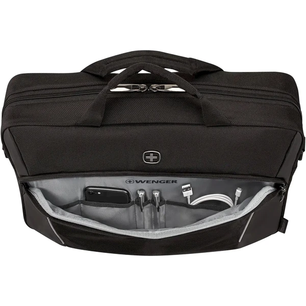 WENGER XE COMPACT BRIEF 16" taška na notebook a tablet čierna - Batohy - Obrázok 09AF000L01