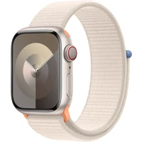 Apple Watch 41/40/38mm hviezdne biely prevliekací športový remienok - Remienky