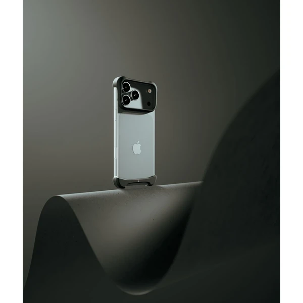 Arc Pulse hliníkový ochranný rám iPhone 17 Pro matne čierny - Puzdra - Obrázok 09DJ000K01